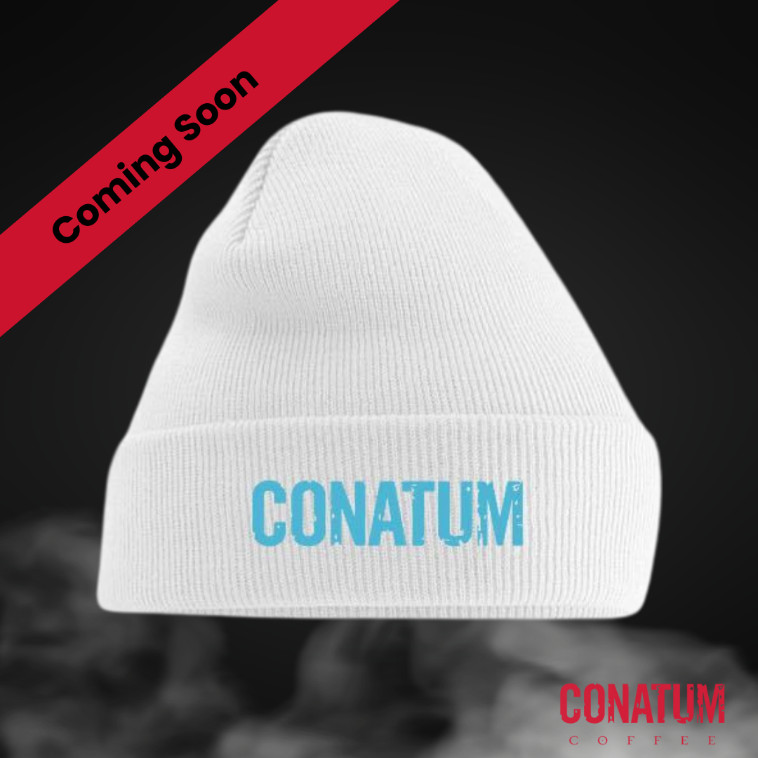 conatum white beanie coming soon