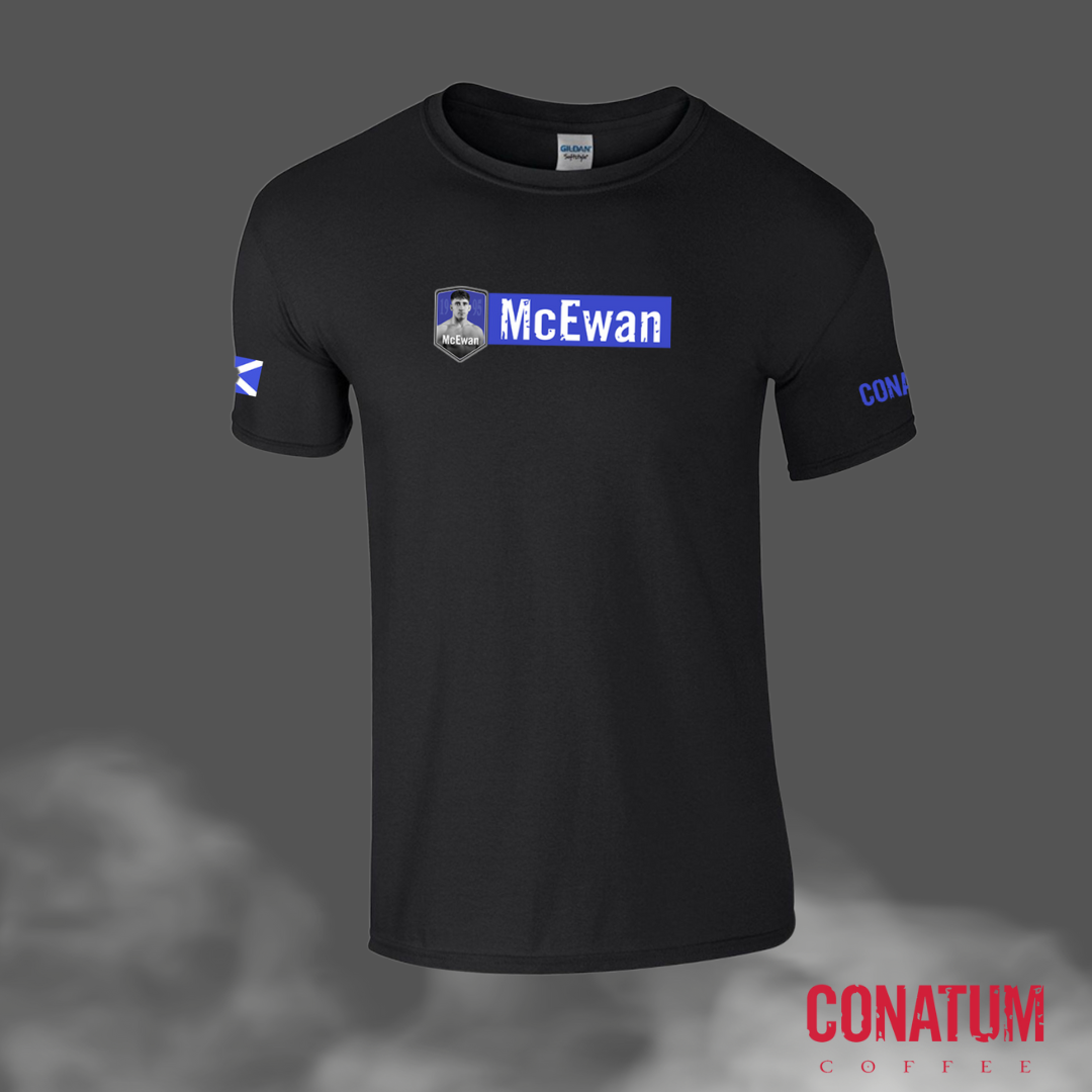 McEwan Black T-shirt | Conatum Brand